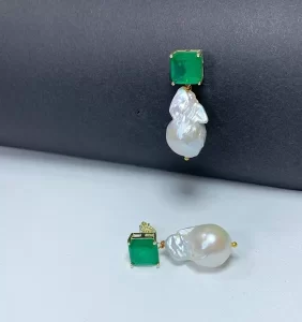 Сережки Перлина барокова pu515211128Bp90
