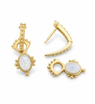 Сережки Місячний камінь er205083081Gs174