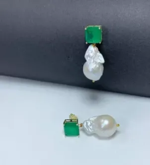 Сережки Перлина барокова pu515211128Bp90